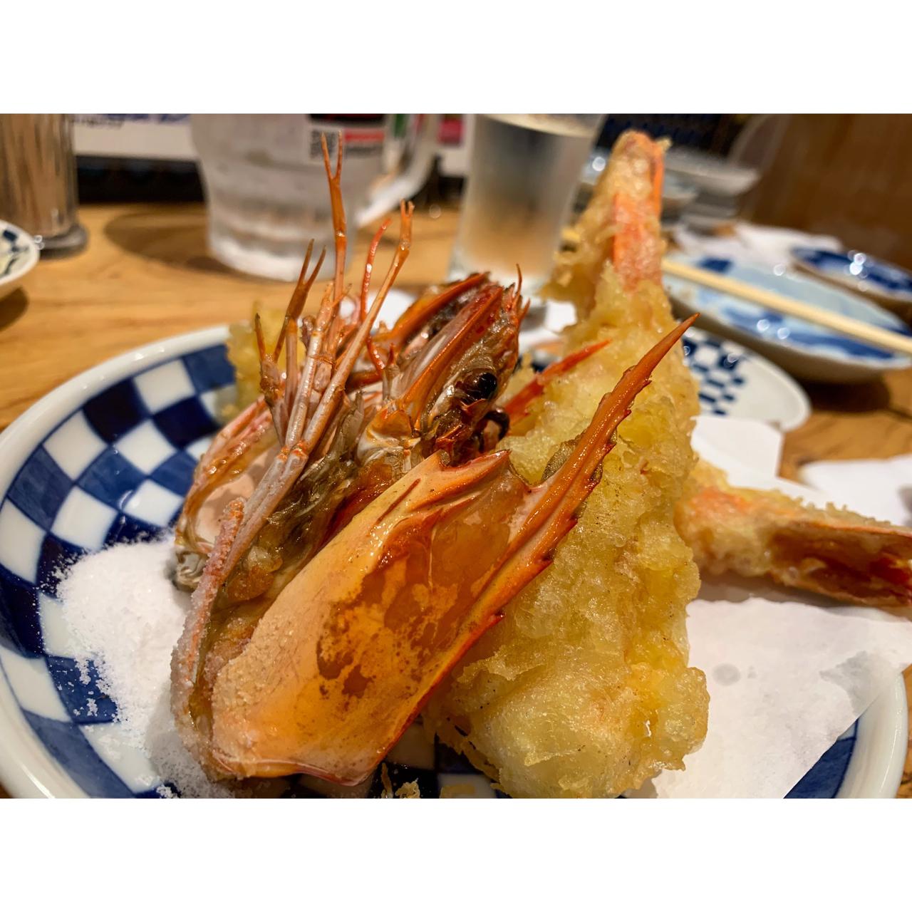 大エビ天ぷら 1尾(すし酒場さしすホワイティうめだ)の口コミ一覧 | おいしい！が増えるグルメアプリ「SARAH」