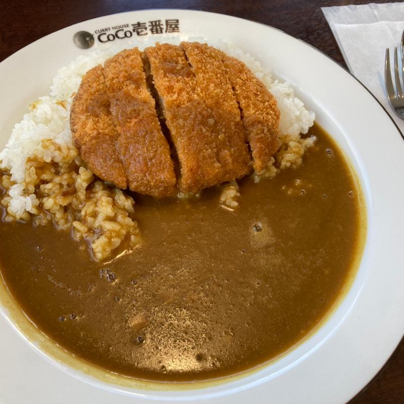 メンチカツカレー(カレーハウス CoCo壱番屋 JR川口駅東口店)