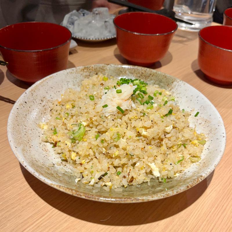 カニチャーハン(俺の魚を食ってみろ！！本店)