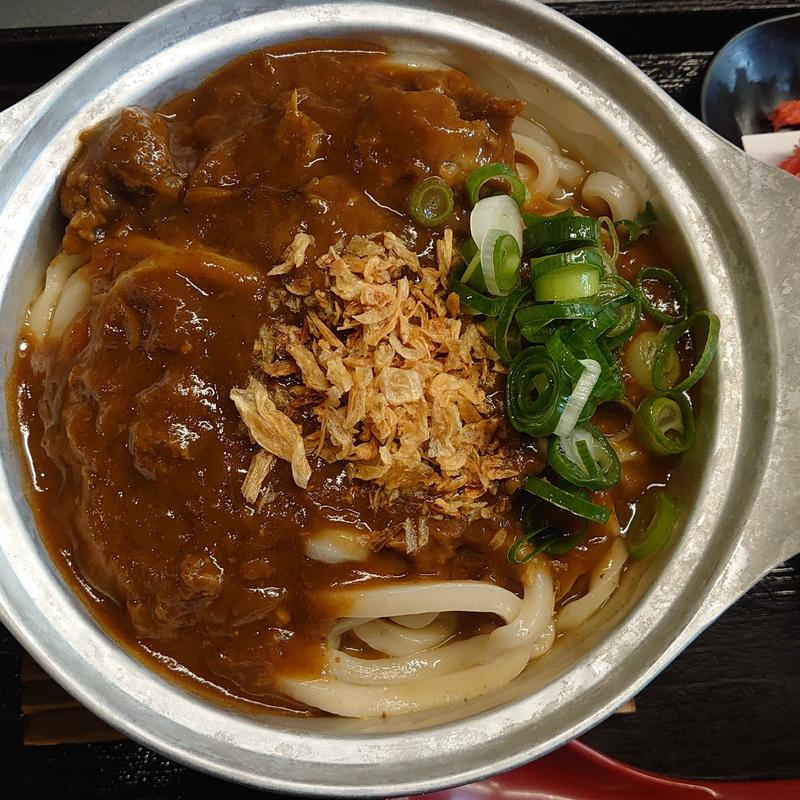 牛すじカレーうどん(讃岐ブルース 飯田橋)
