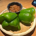  パリパリピーマン(まきんしゃい茶屋町)