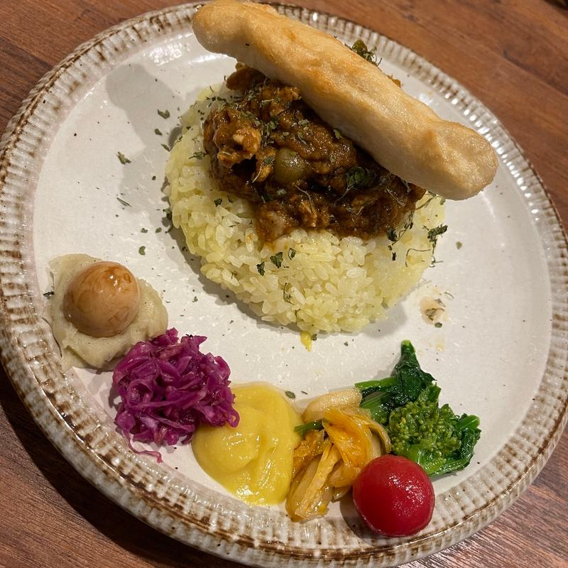 カレー1種盛り(スパイスカレーmantra)