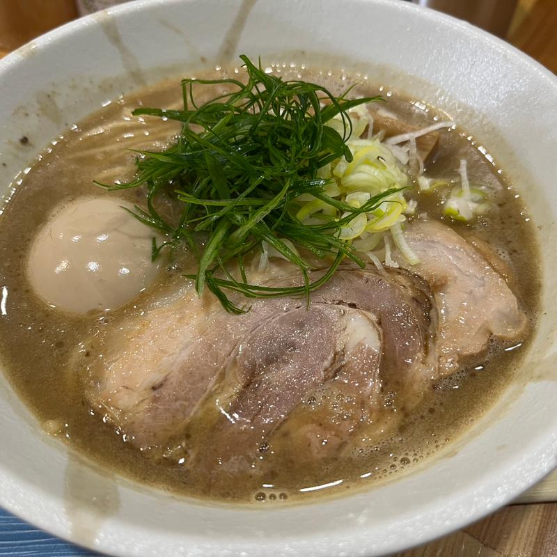 鶏白湯しょうゆらーめん(麺屋 電龍)