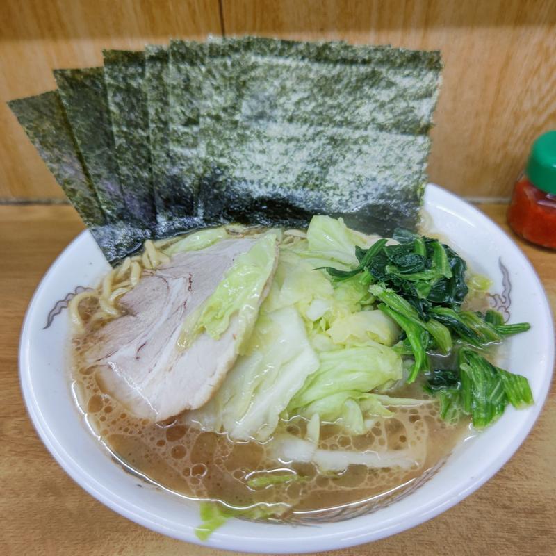キャベツラーメン＋海苔(たかさご家 関内店)
