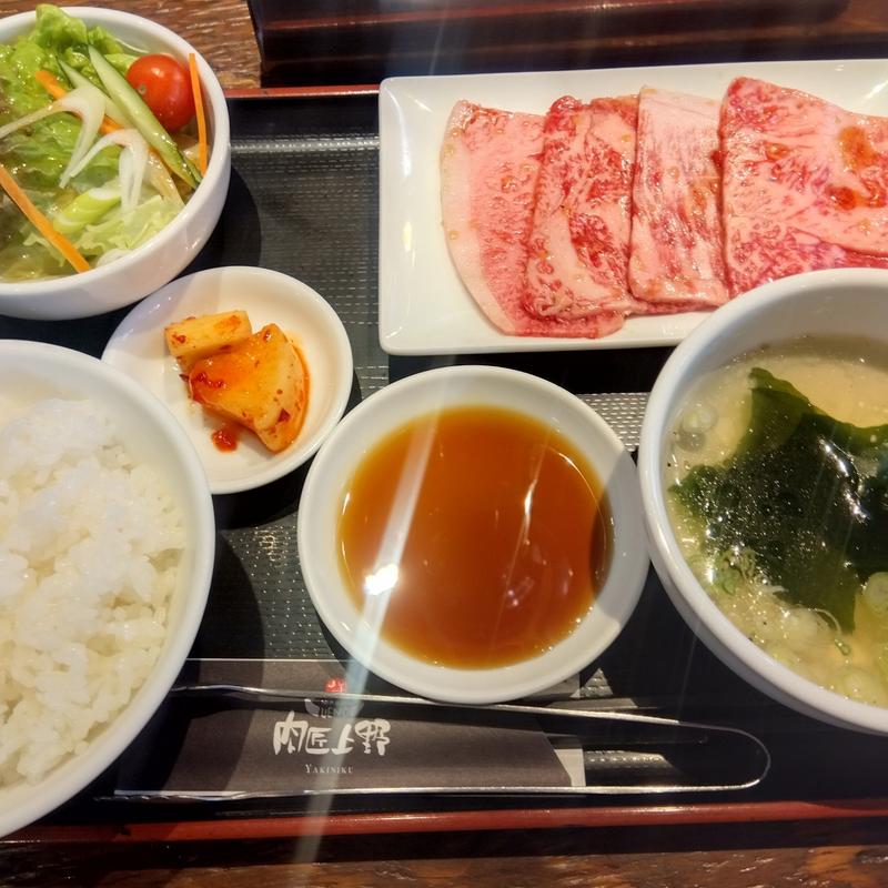 ランプランチ(肉匠上野)