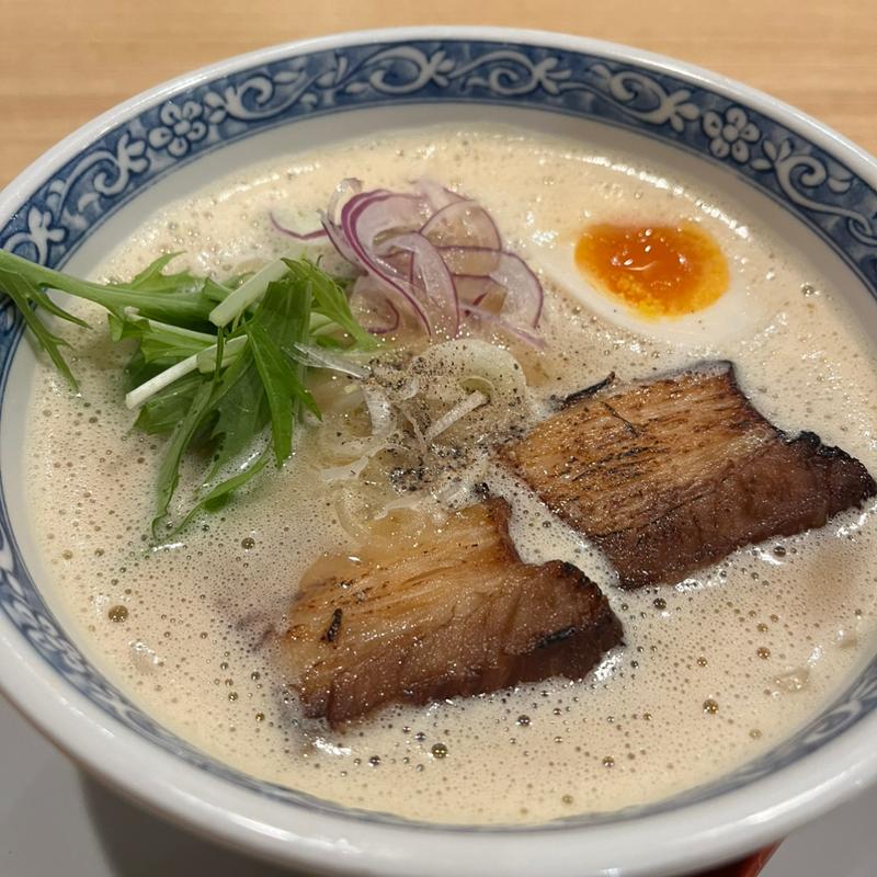 濃厚海老味噌ラーメン(鶏白湯そば ひまり)