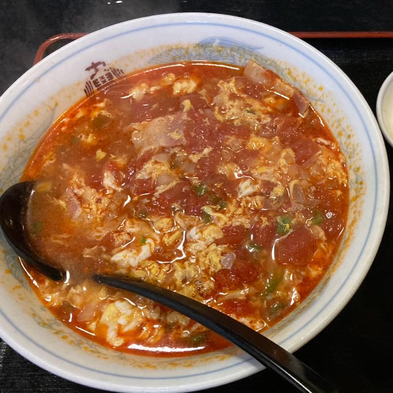 チリトマトラーメン(ラーメン大学 木曽福島店 )