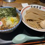 半熟味玉濃厚つけ麺(松戸中華そば 富田食堂)