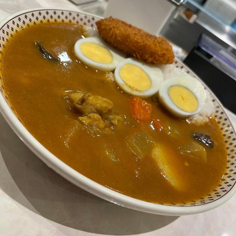 スタミナカレー コロッケ ゆで卵(モンスナック )