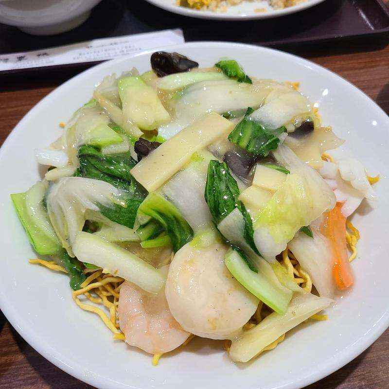 海鮮あんかけ揚げ焼きそば(華林 （カリン）)