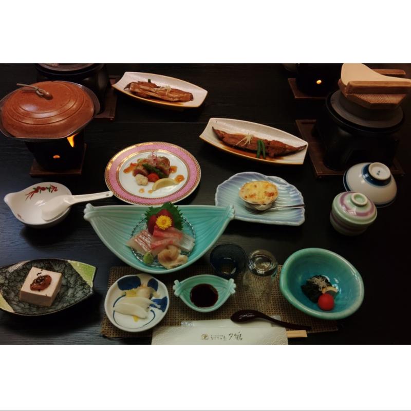 夕食(なぎさの奏 夕鶴 （ゆうづる）)