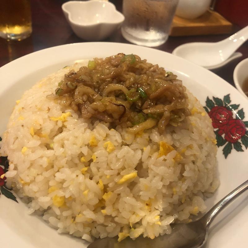 豚肉細切り炒飯(中国料理将ちゃん )