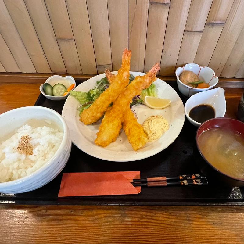 エビフライ定食(楓家)