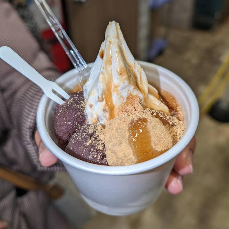 安倍川もちソフト(ショッピングコーナー 日本平PA 上り)