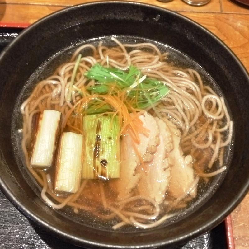 鴨南蛮そば(いまここ和食 武屋食堂 北目町店)