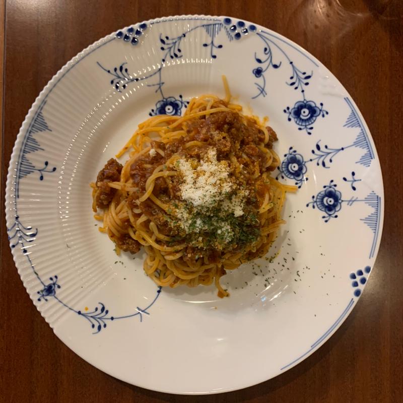 ランチセット:こく旨ミートソース(椿屋カフェ 渋谷店)