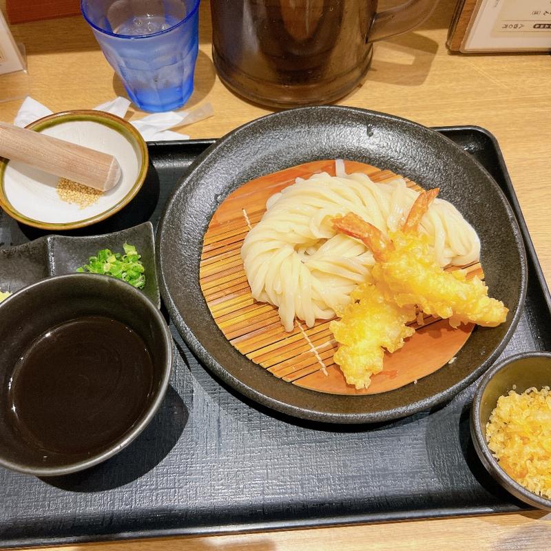 天ざるうどん(山下本気うどん 大宮東口)