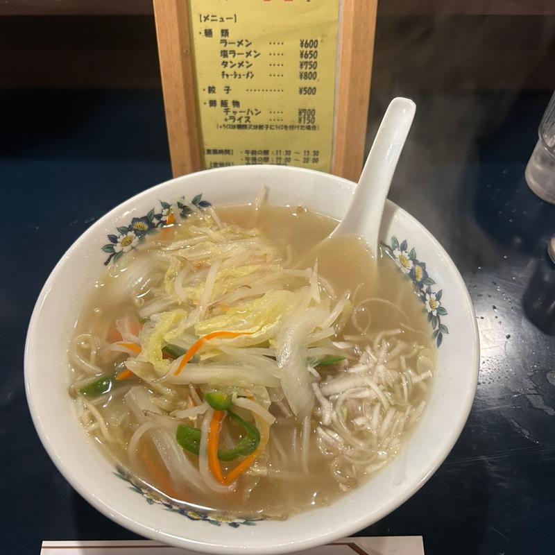タンメン(ラーメン壱番)