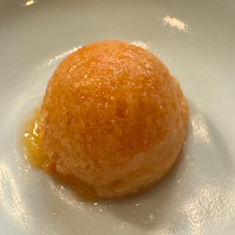 完熟柿のシャーベット(サロックながた)