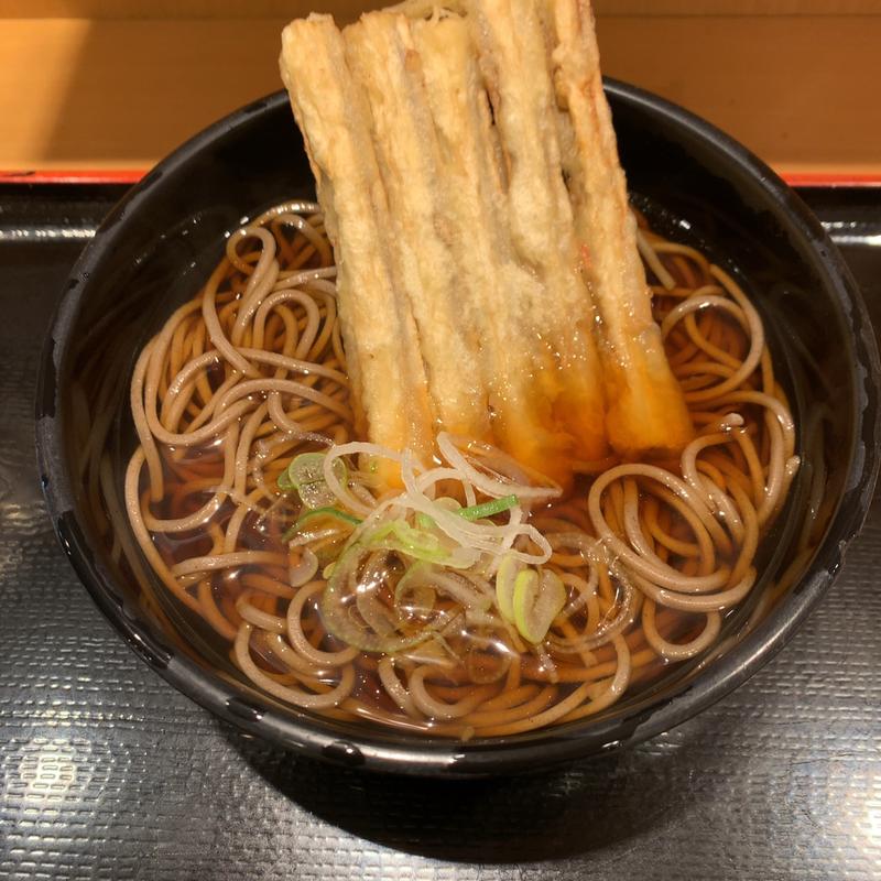 ごぼう天そば(よもだそば　新宿西口店)