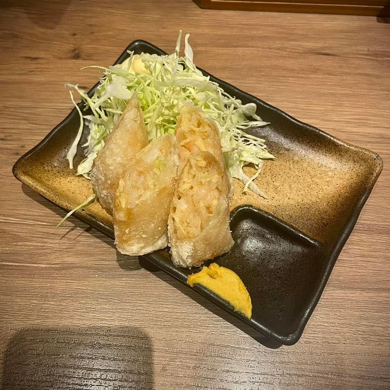 海老の巻き揚げ(一文無)