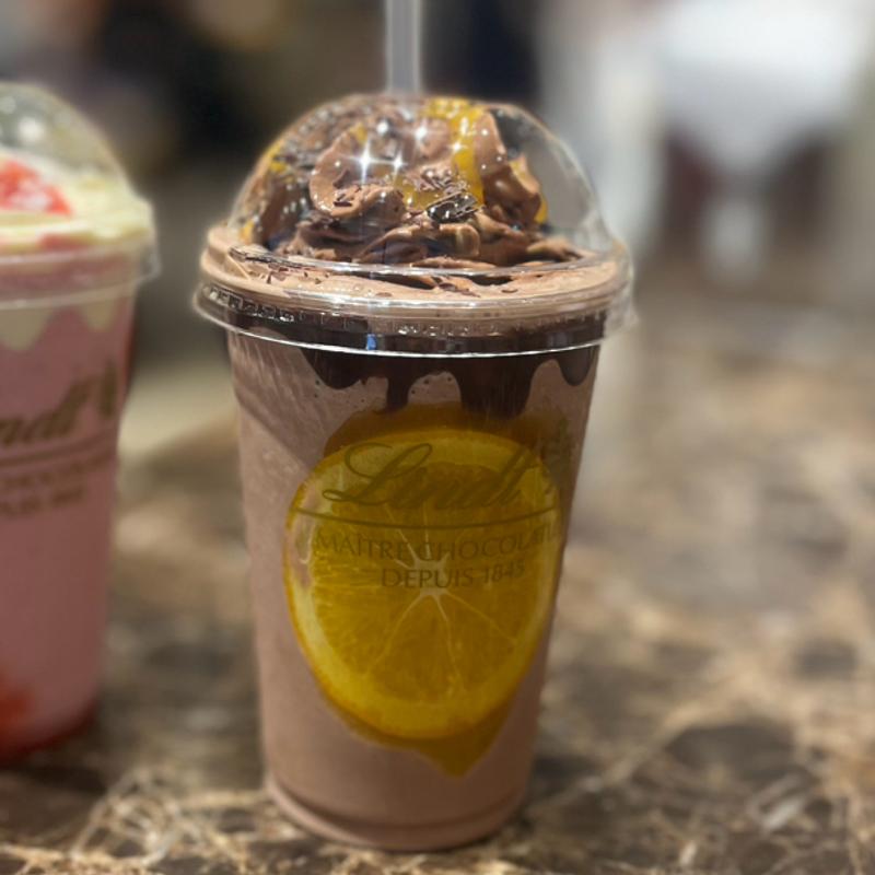 ダークチョコレート　オレンジ　アイス(リンツ ショコラ ブティック＆カフェ 神戸三田プレミアム・アウトレット店)