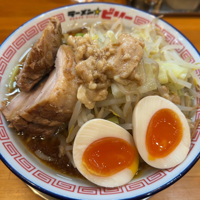 味玉ラーメン(ラーメン ビリー 川越クレアモール店)