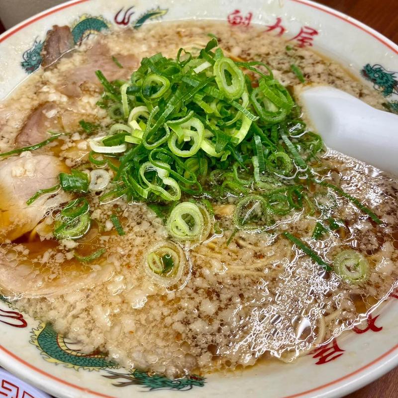 特製醤油ラーメン(京都北白川ラーメン魁力屋 茅ヶ崎店)