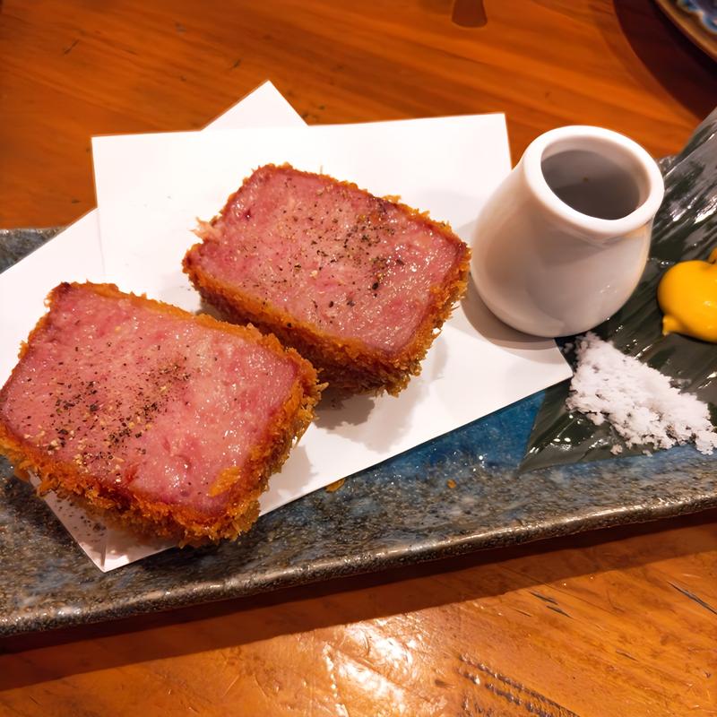 高級ハムカツ(つなぎや 中目黒)