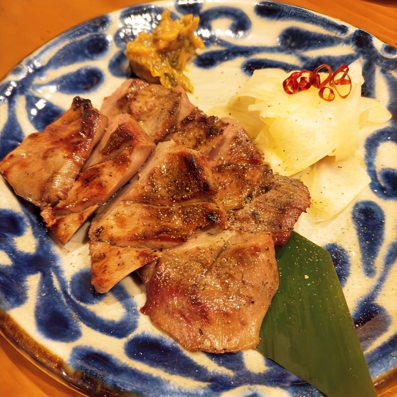 特上牛たん炙り(つなぎや 中目黒)