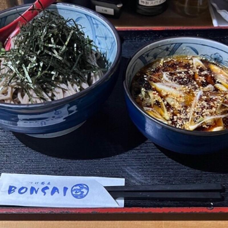 鶏つけ蕎麦　並(つけ蕎麦 BONSAI 立川本店)