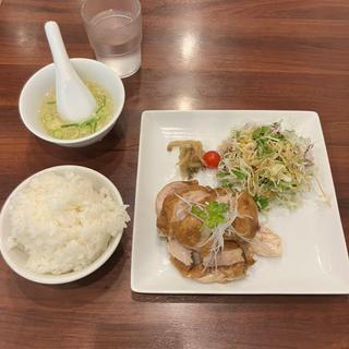 焼鶏定食(劉家荘(りゅうかそう))