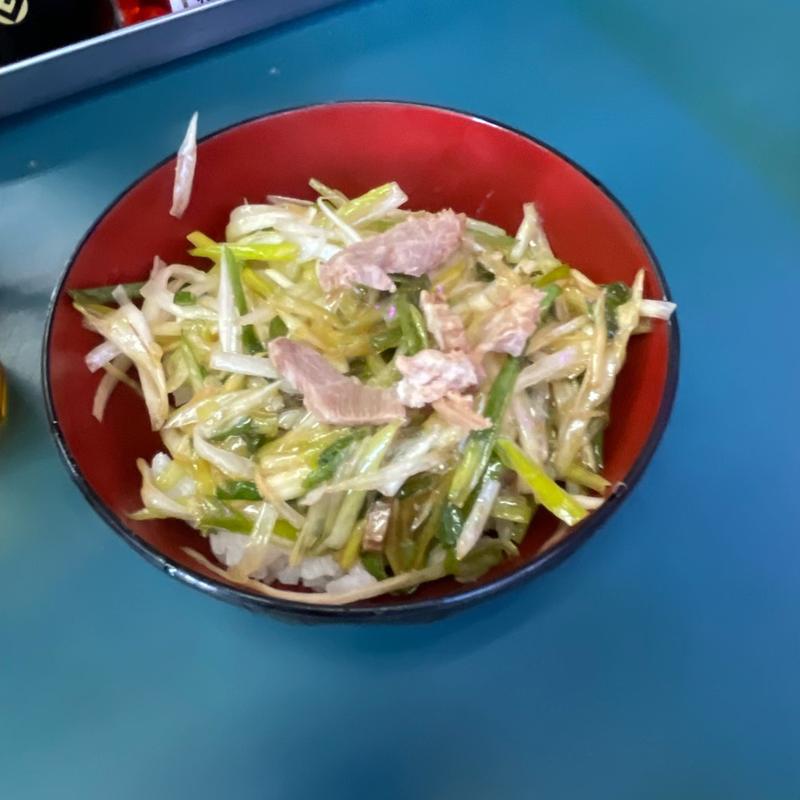 ネギ丼(小)(ラーメンショップみつわ台店)