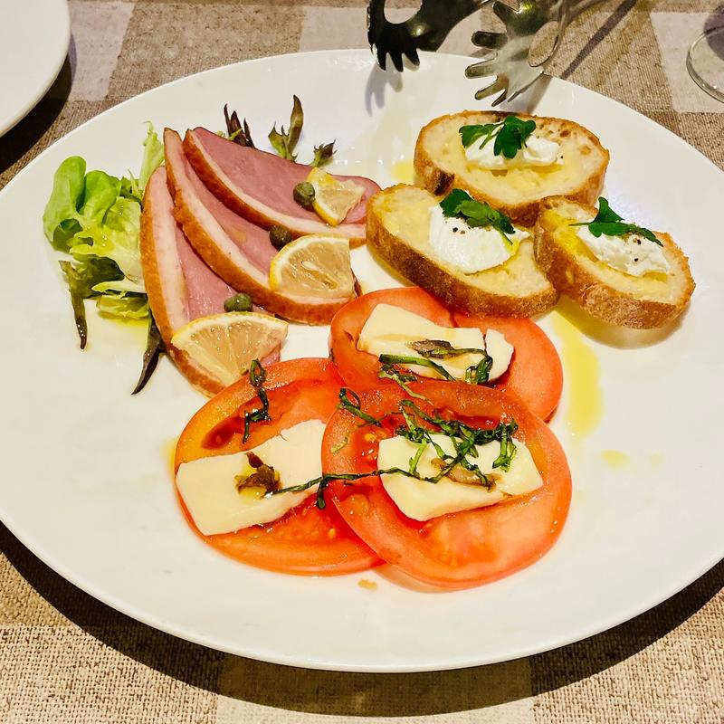 ディナーコース　前菜(ラ・パスタ陶 和光店)