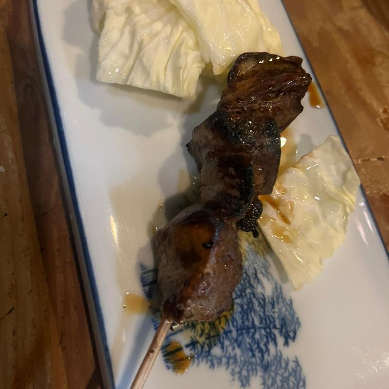 白肝串焼き(鳥いし )