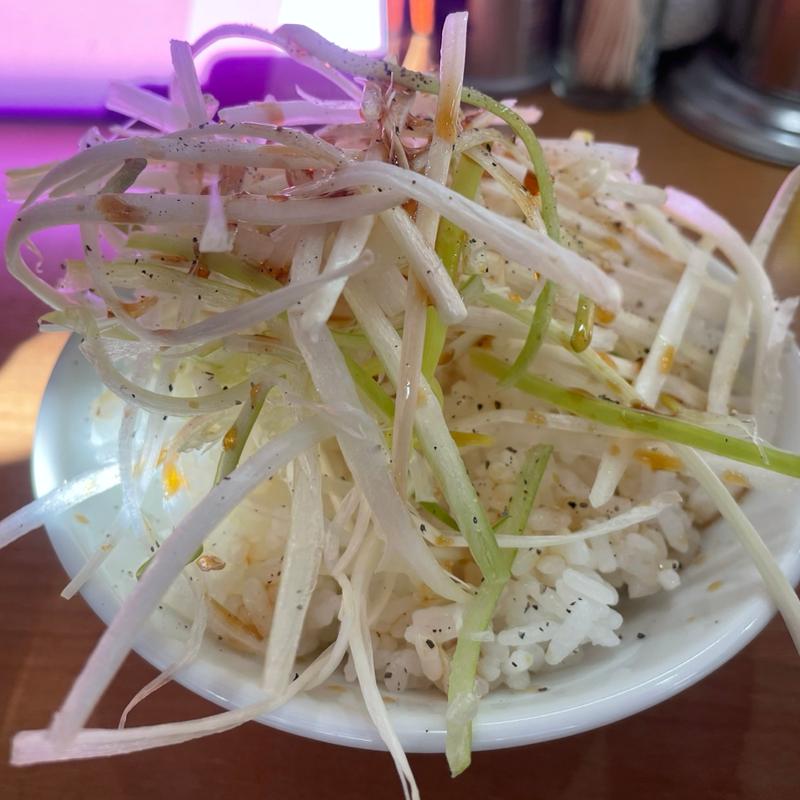 ネギ丼(綾瀬ラーメン 粋)