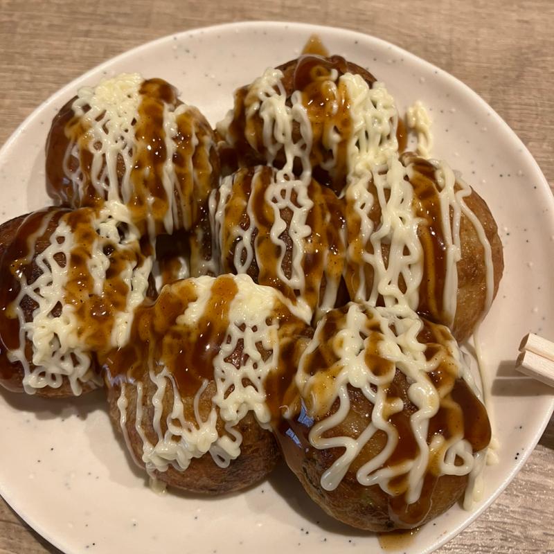 たこ焼き（ソースとマヨネーズ）(やまちゃん ルクア大阪店)