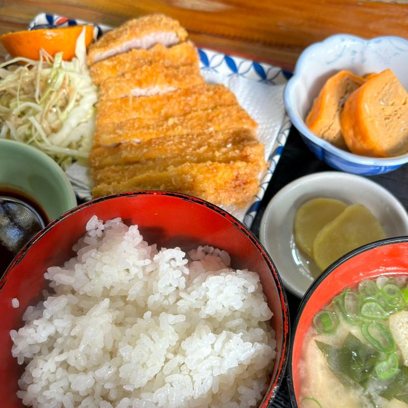 とんかつ定食(お食事処 峠)