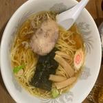 ラーメン半もつ丼セット