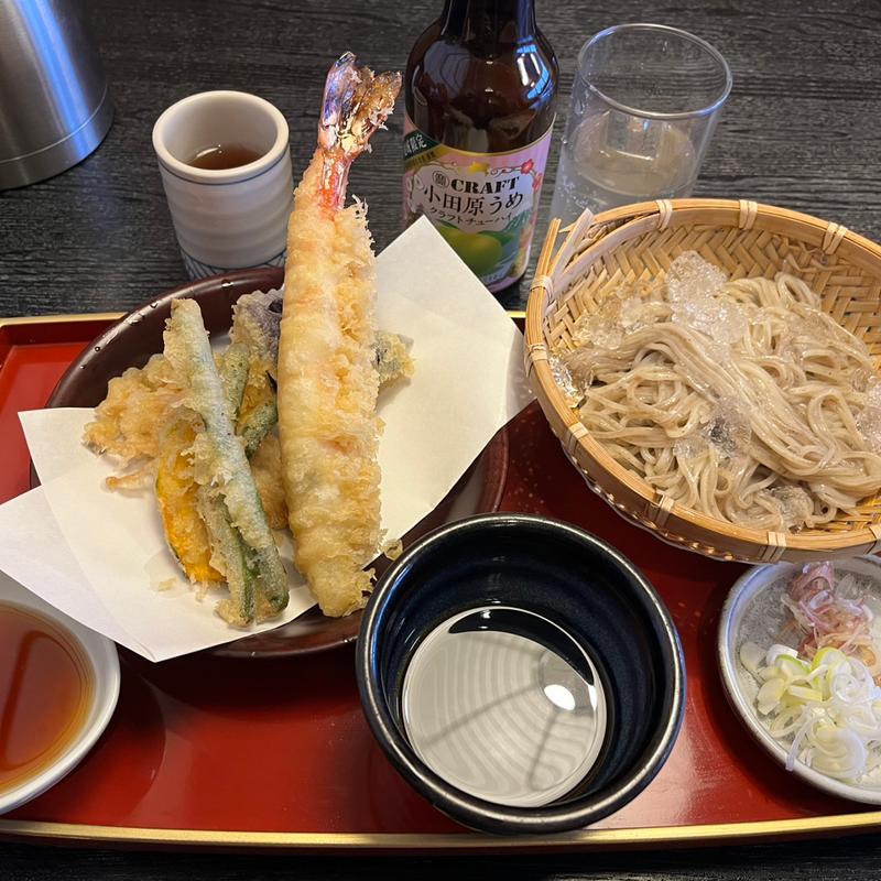 大海老の天せいろ(絹引の里)