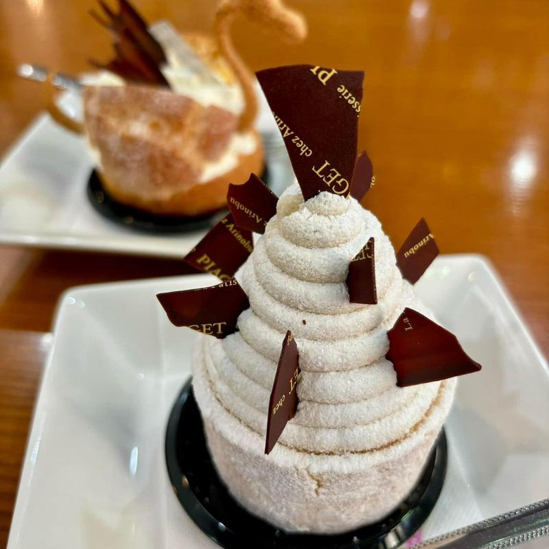モンブラン(パティスリー ピアジェ 倉敷中庄店)
