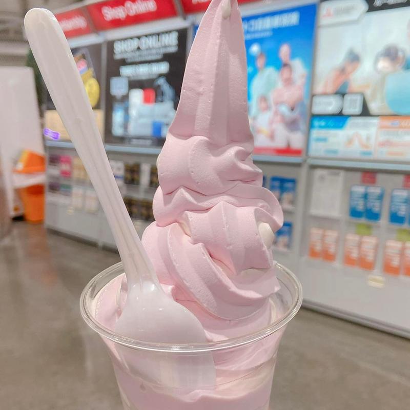 いちごソフトクリーム(コストコ 座間倉庫店 （COSTCO）)