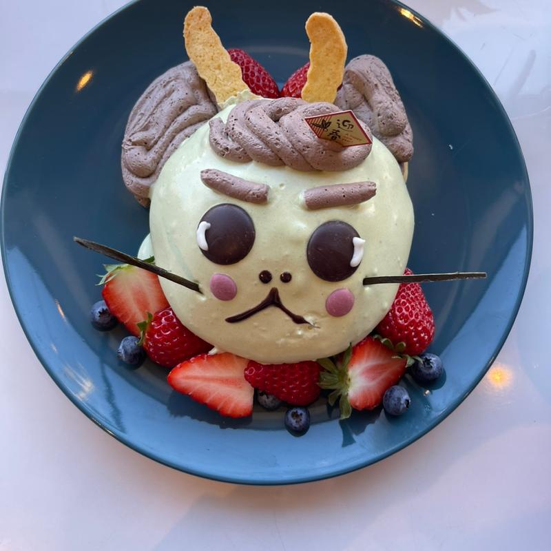 干支パンケーキ(カフェシュシュ)