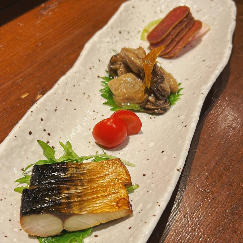 酒肴盛り合わせ(酒甫手 （さかぼて）)