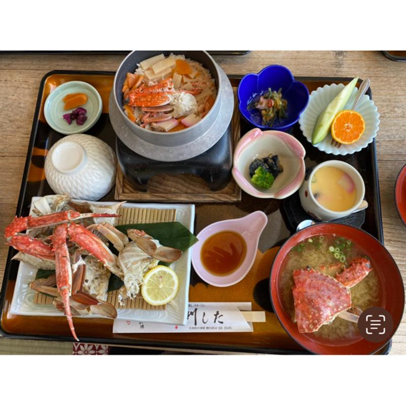 かに御膳(川した （かわした）)