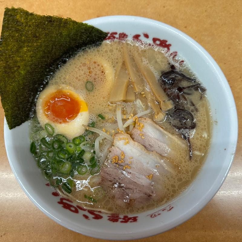 昭和(むかし)ラーメン(筑豊ラーメン山小屋 広川店)