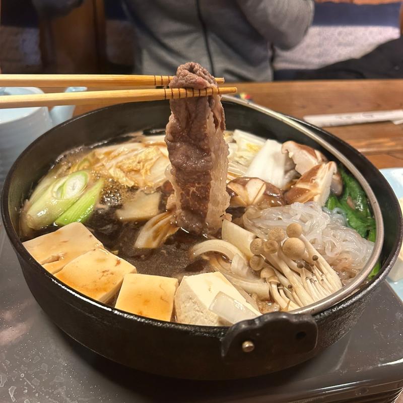 牛すきやき鍋（一人前）常陸牛(網元別館 )