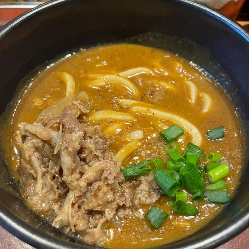 カレーうどん(上等カレー 新大久保)