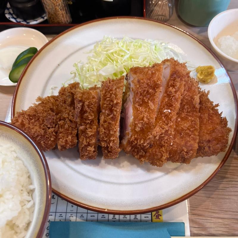 ロースかつ(とんかつ三節)
