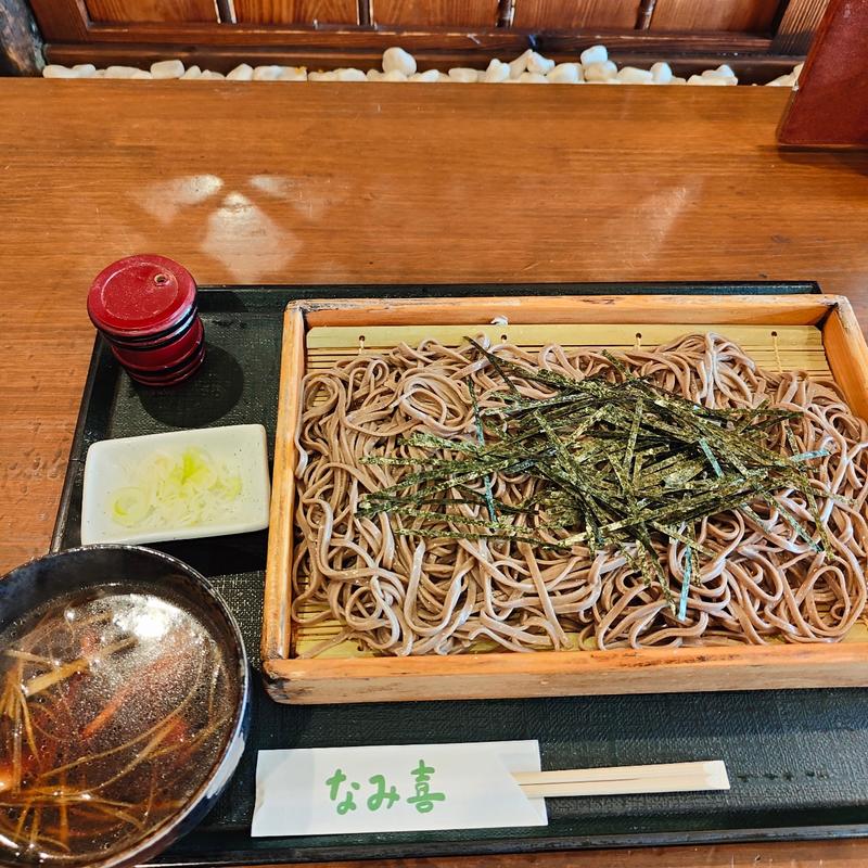 鴨ざる(板そば なみ喜 本店)